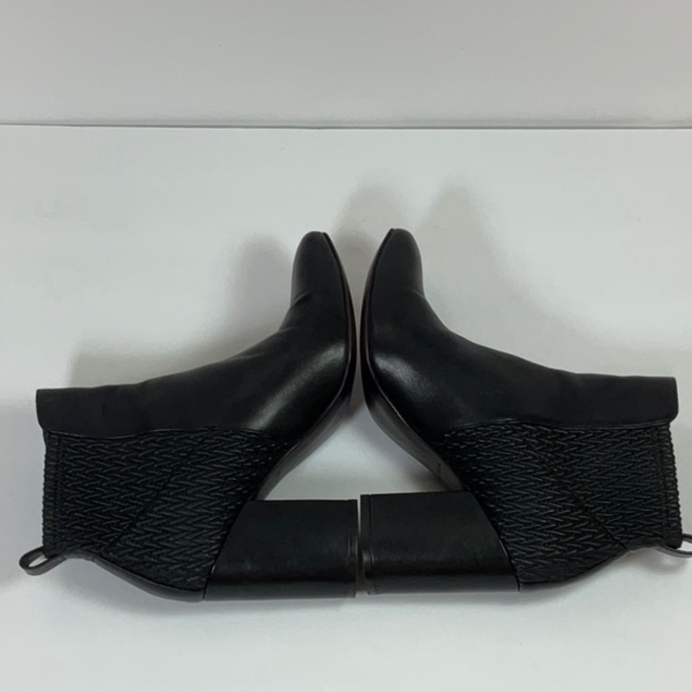 Cole Haan Aylin Leather Ruched Pointy Toe Bootie - Picture 6 of 10